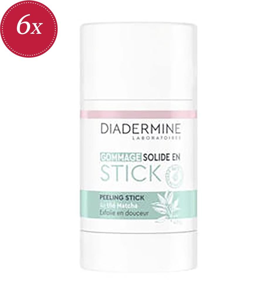 Lot de 6 Gommage Solide en Stick 40g - Formule au Thé Matcha