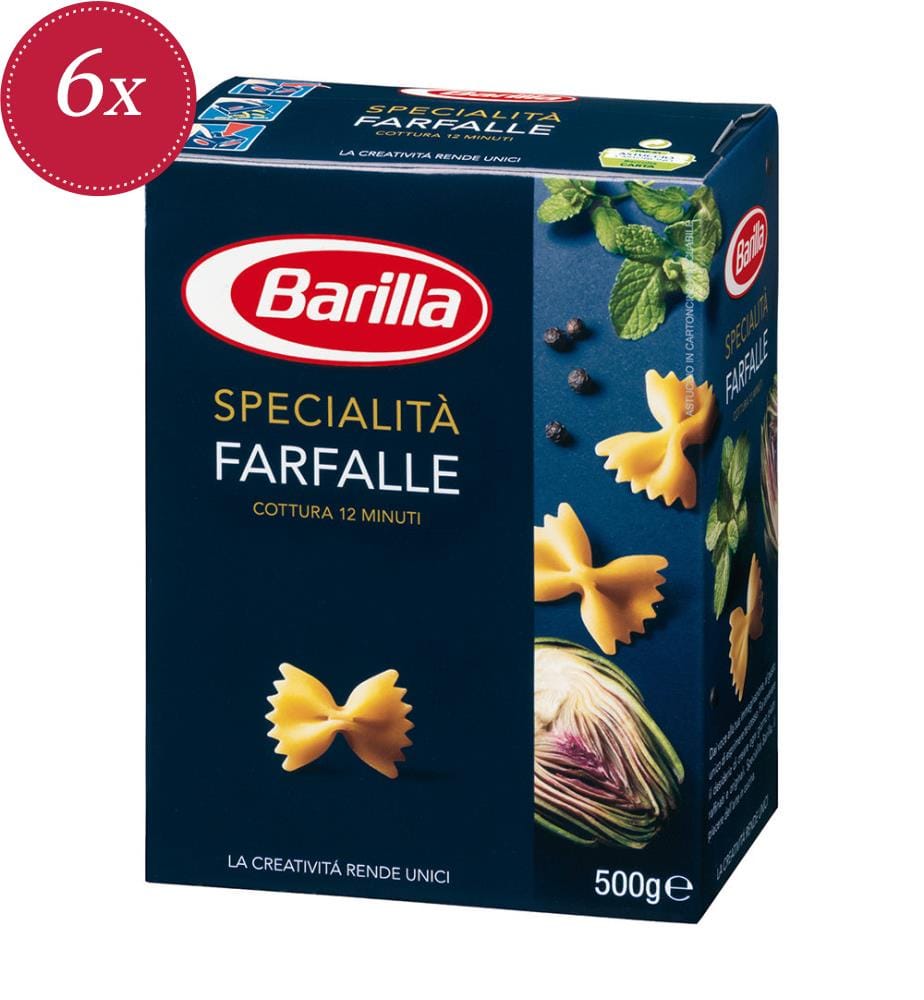 Papillons Barilla n° 265 - 6 x 500 g