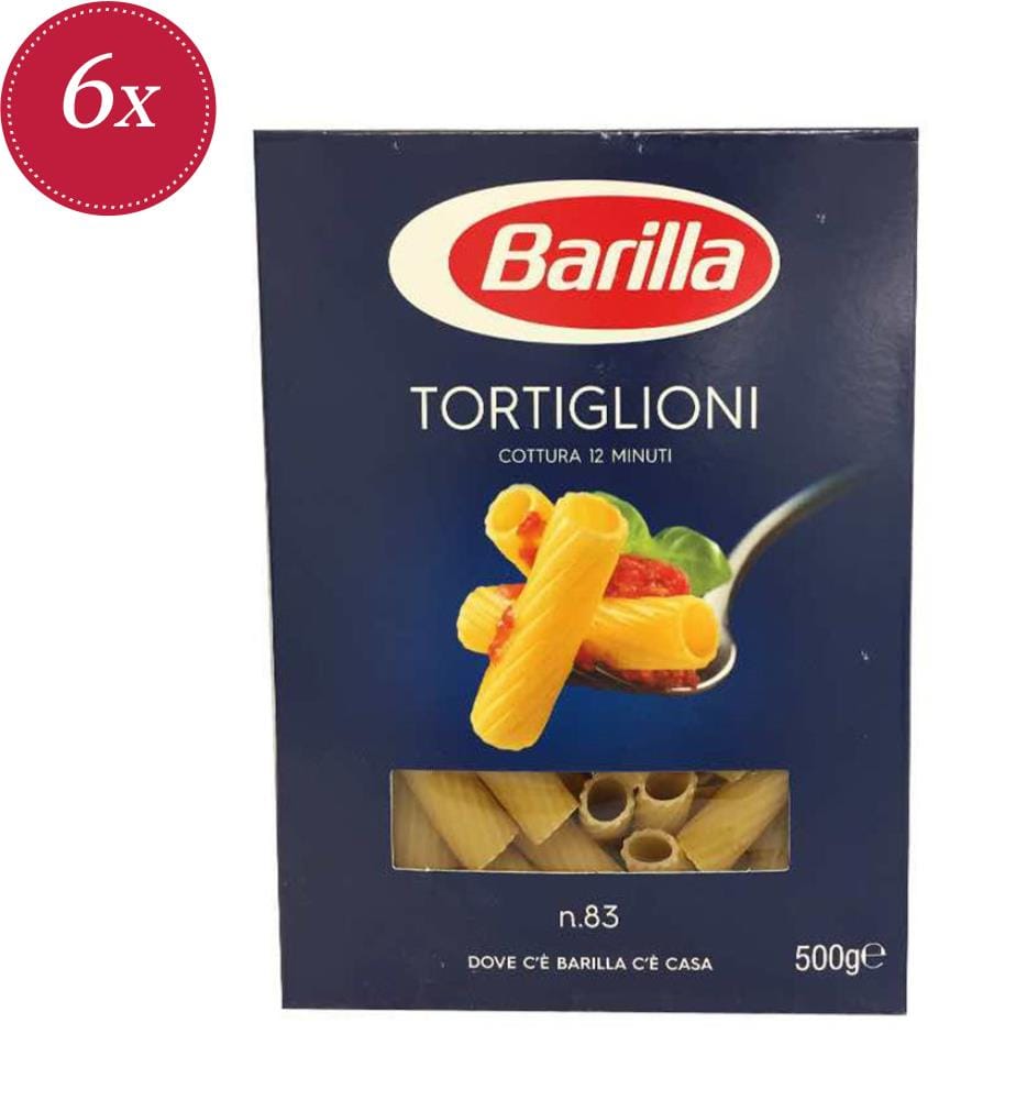 Tortiglioni No. 83 Barilla - 6 x 500 g