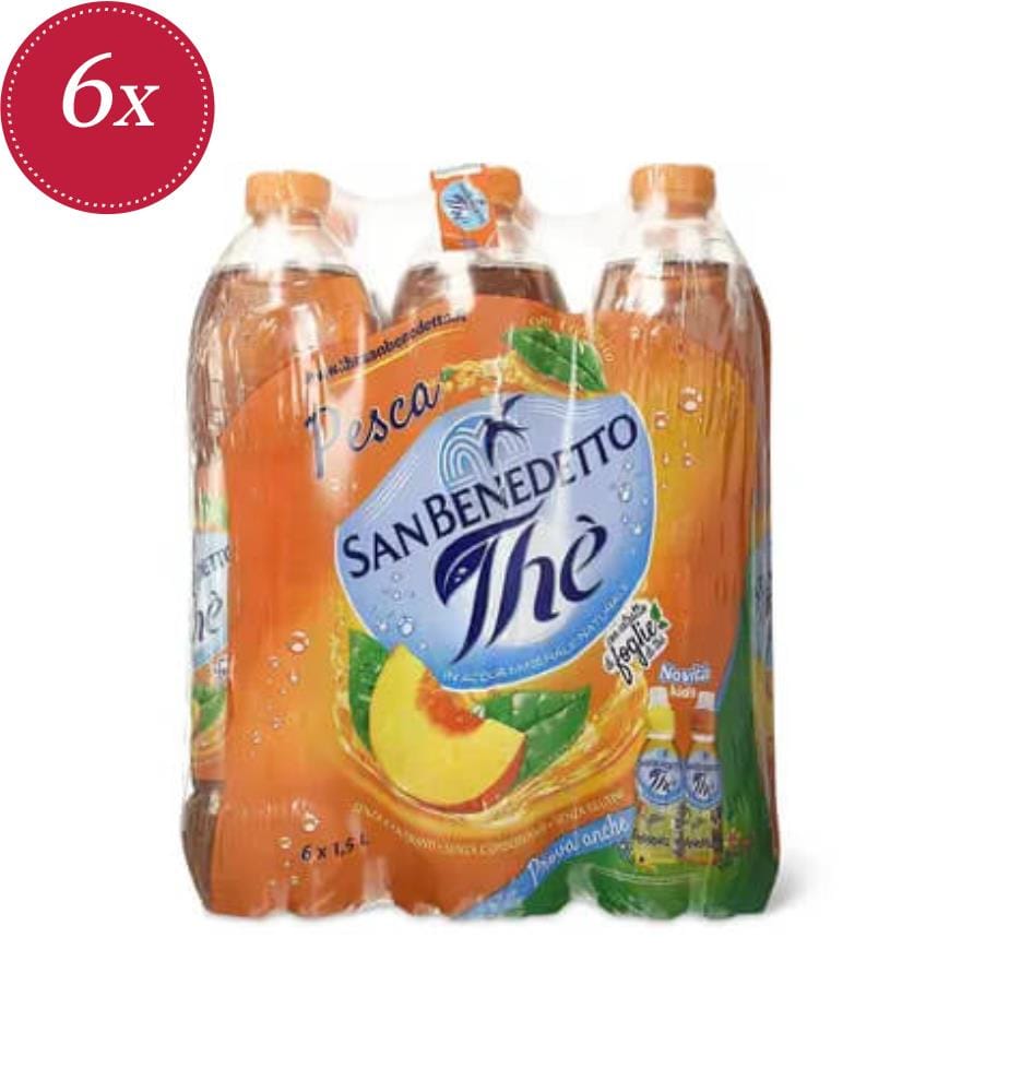 Thé glacé St. Benedict Pêche - 6 x 1500 ml