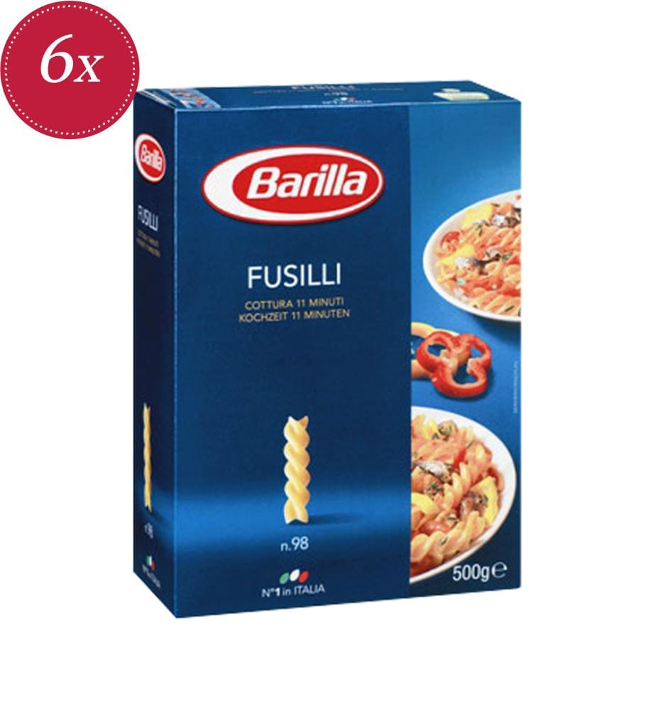Barilla Fusilli No. 98 - 6 x 500 g