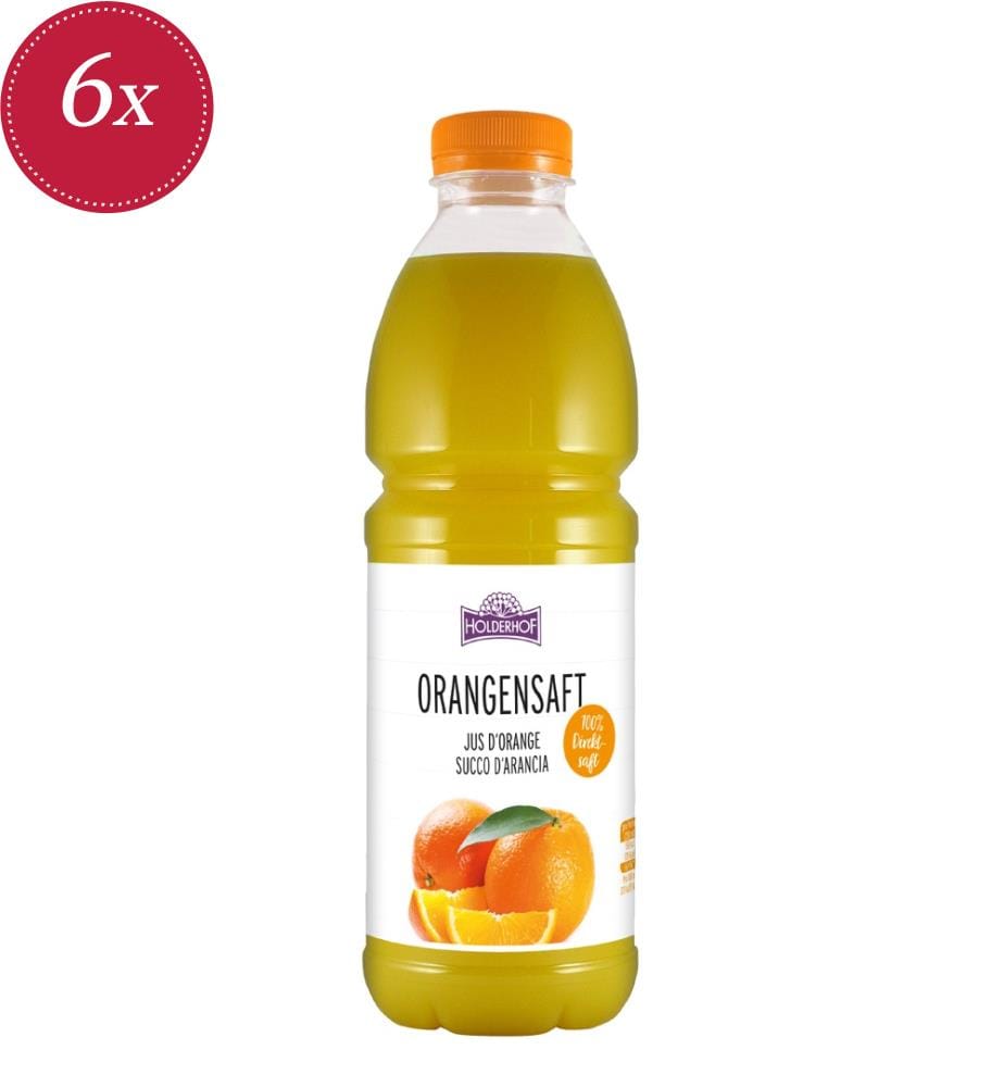 Succo d'arancio diretto 1 litro Holderhof