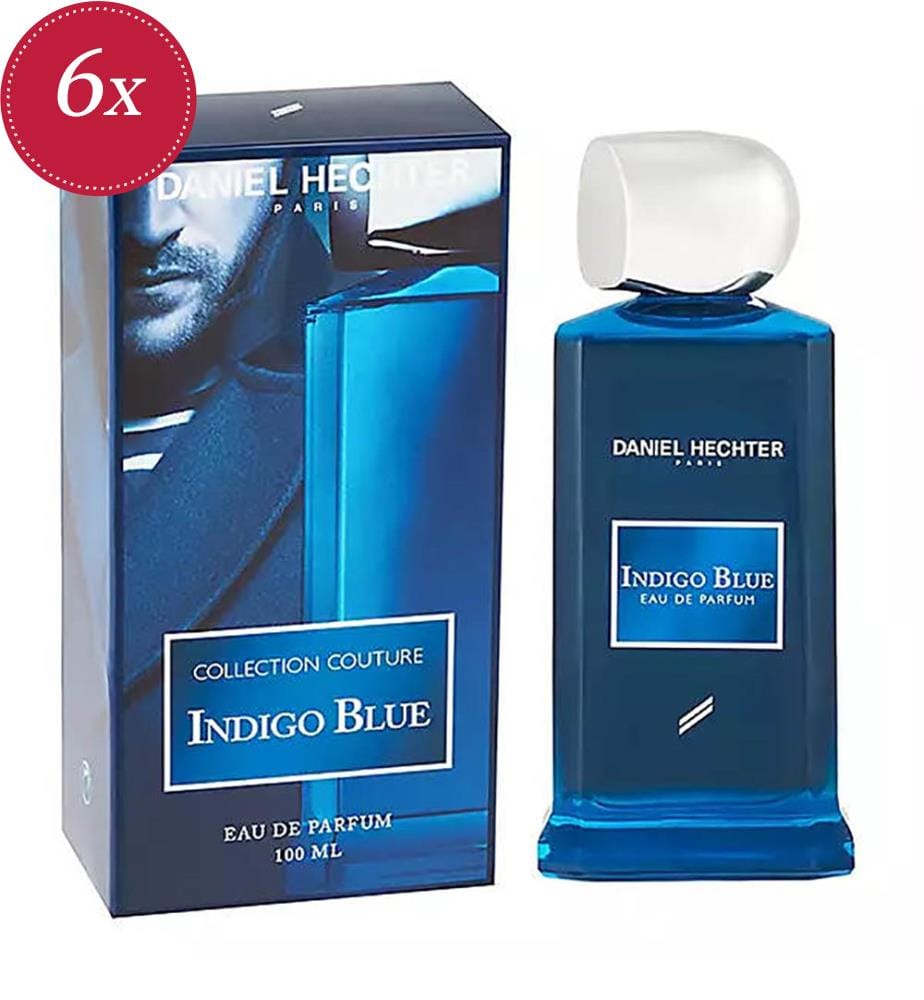 6x Eau de Parfum 100 ml Collection Couture – Indigo Blue