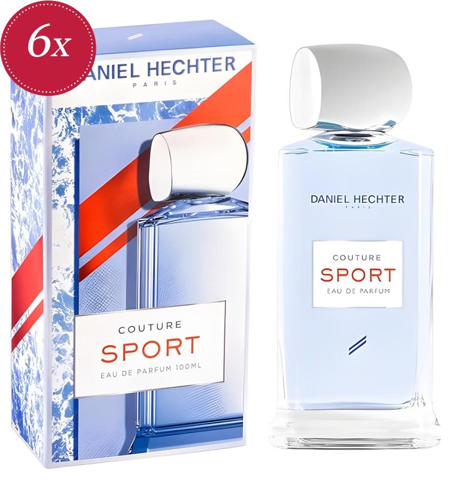 6x Eau de Parfum 100 ml Kollektion Couture – Sport