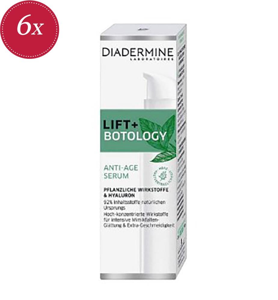 6x 40 ml Lift + Biology Face Serum – for daytime use