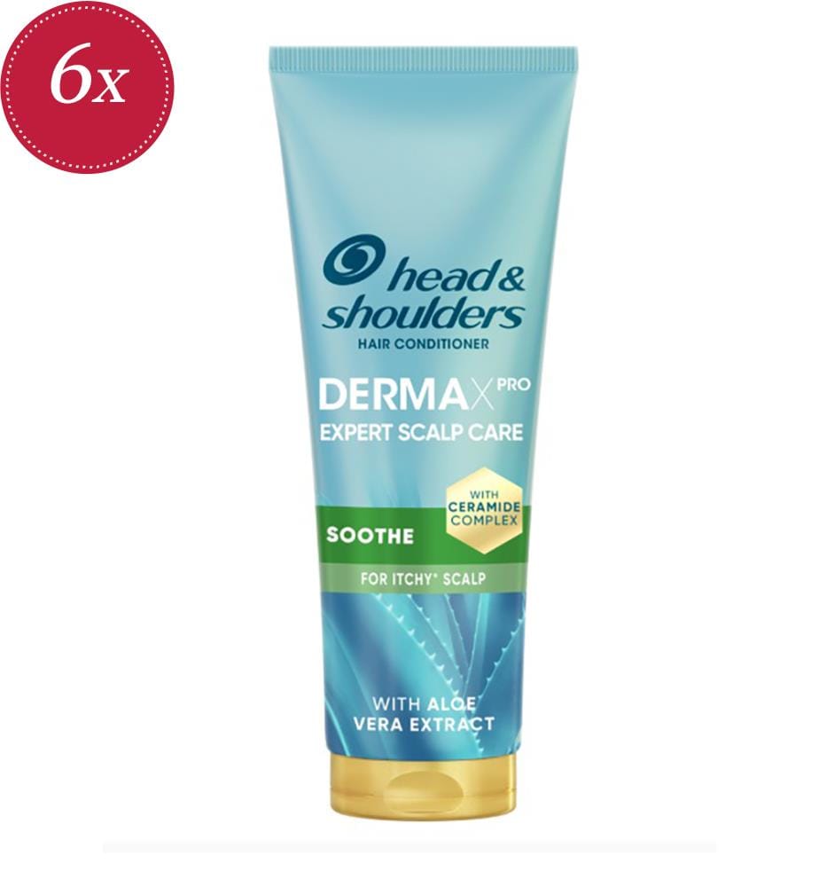 6 après-shampoings liquides Cos Soothe de 220 ml