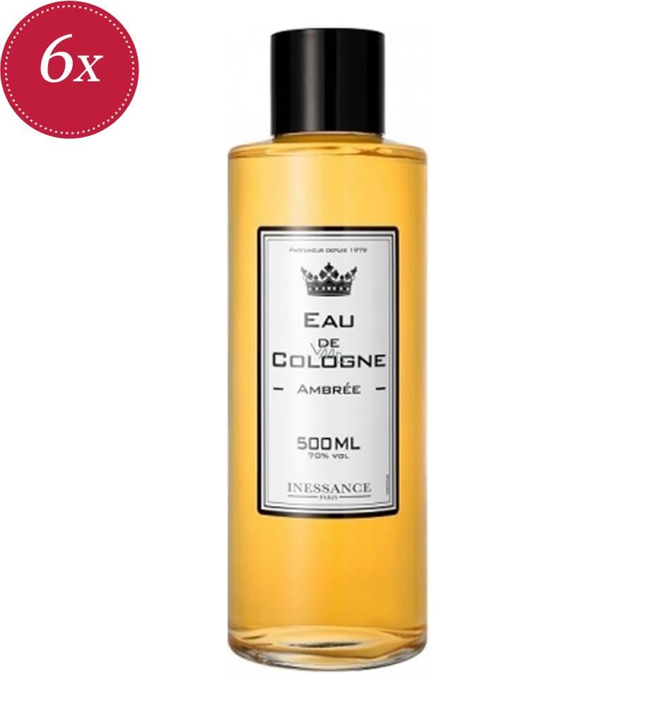 6x Parfüm „Eau de Cologne“ 500 ml „Ambree“