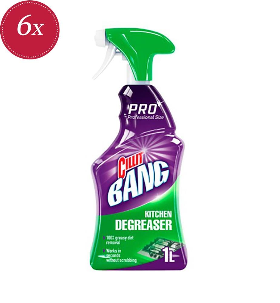 6 x Degreasing Cleaner Spray – 1 L