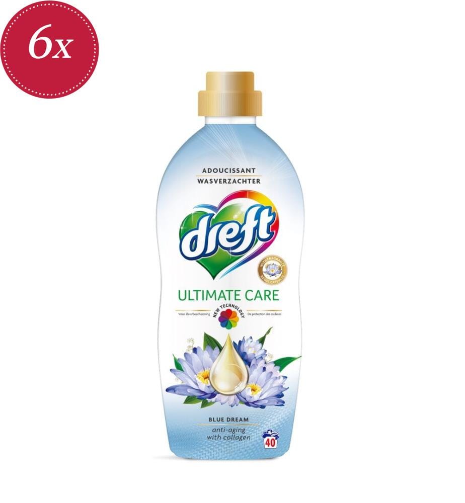 6 x Assouplissant Blue Dream – 1 L (40 Lavages)
