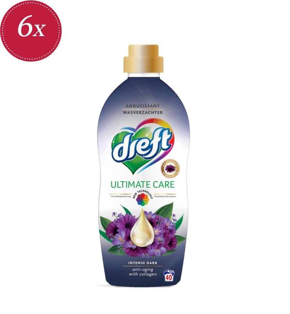 6 x Assouplissant Intense Dark – 1 L (40 Lavages)