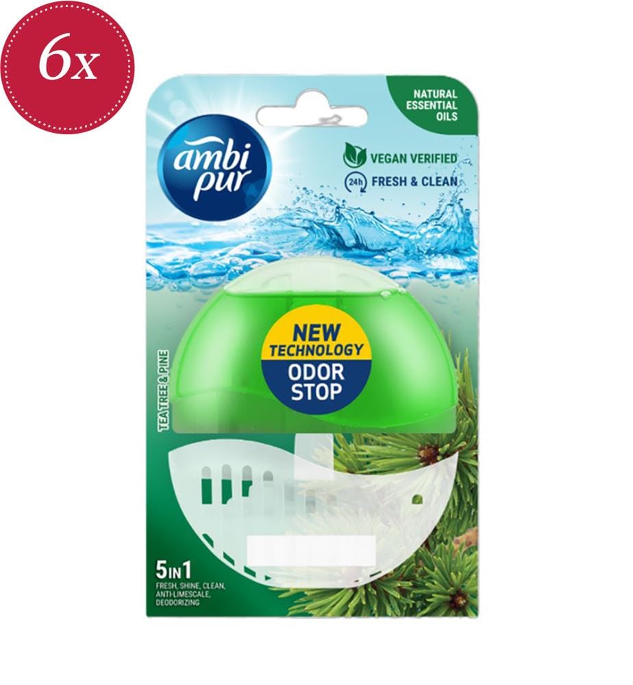 6 deodoranti per WC al tea tree e pino