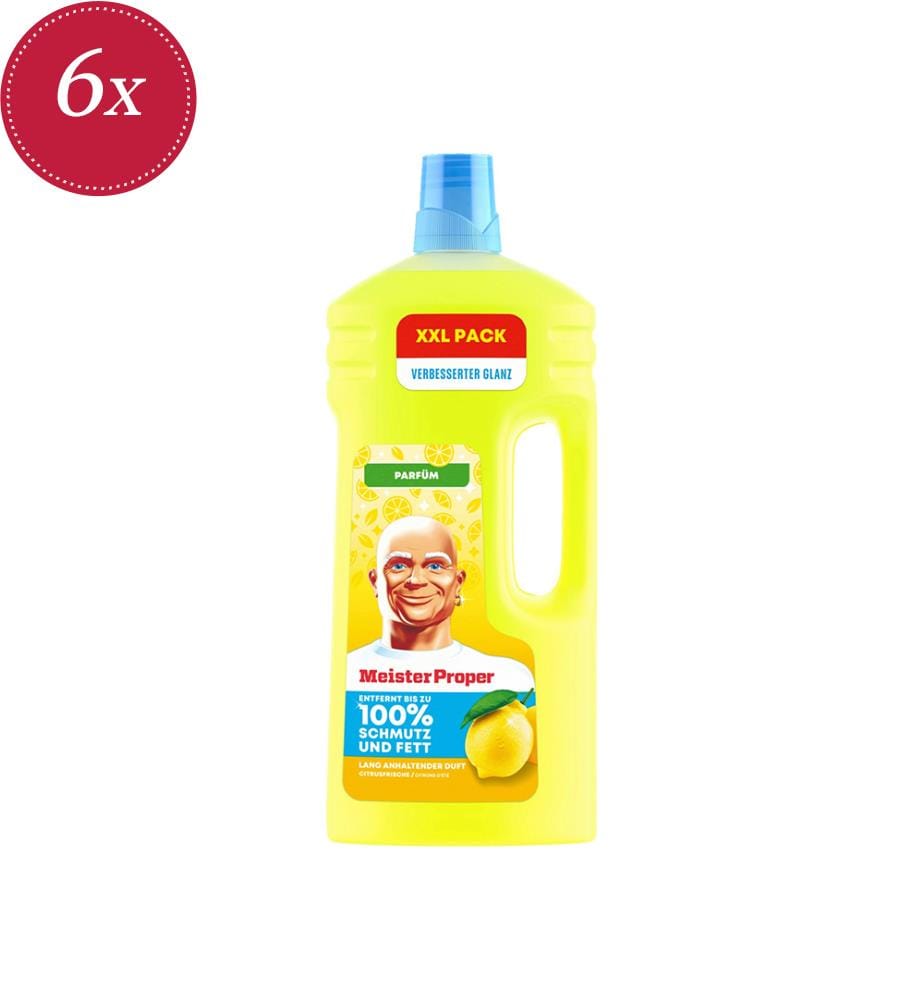 6 x Detergente multiuso alla freschezza del limone – 1 L
