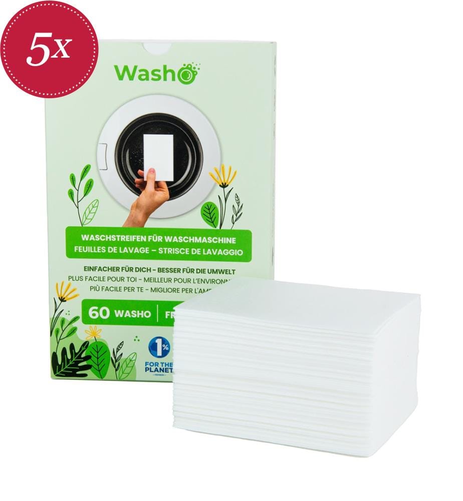 Lot de 5 Bandes de lavage Fresh, 60 Pièces