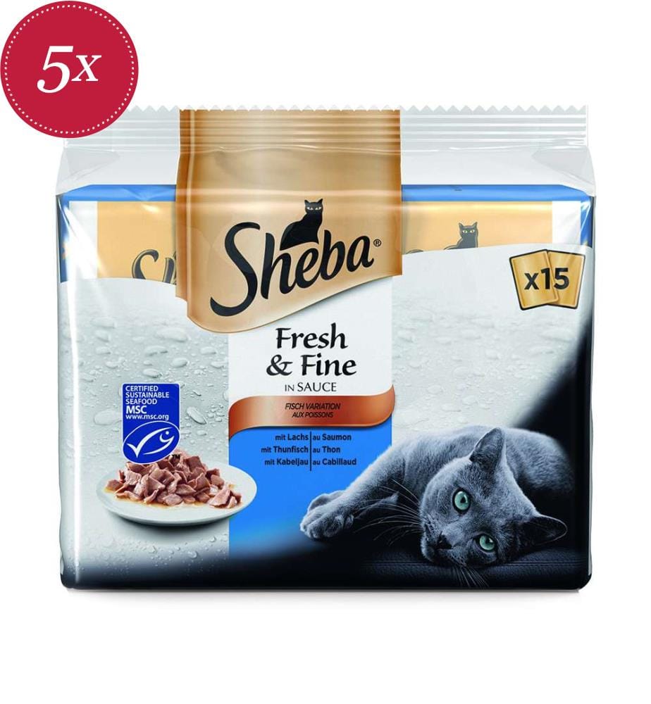 5x Fine Fisch Variation Packet - 15 x 50 g