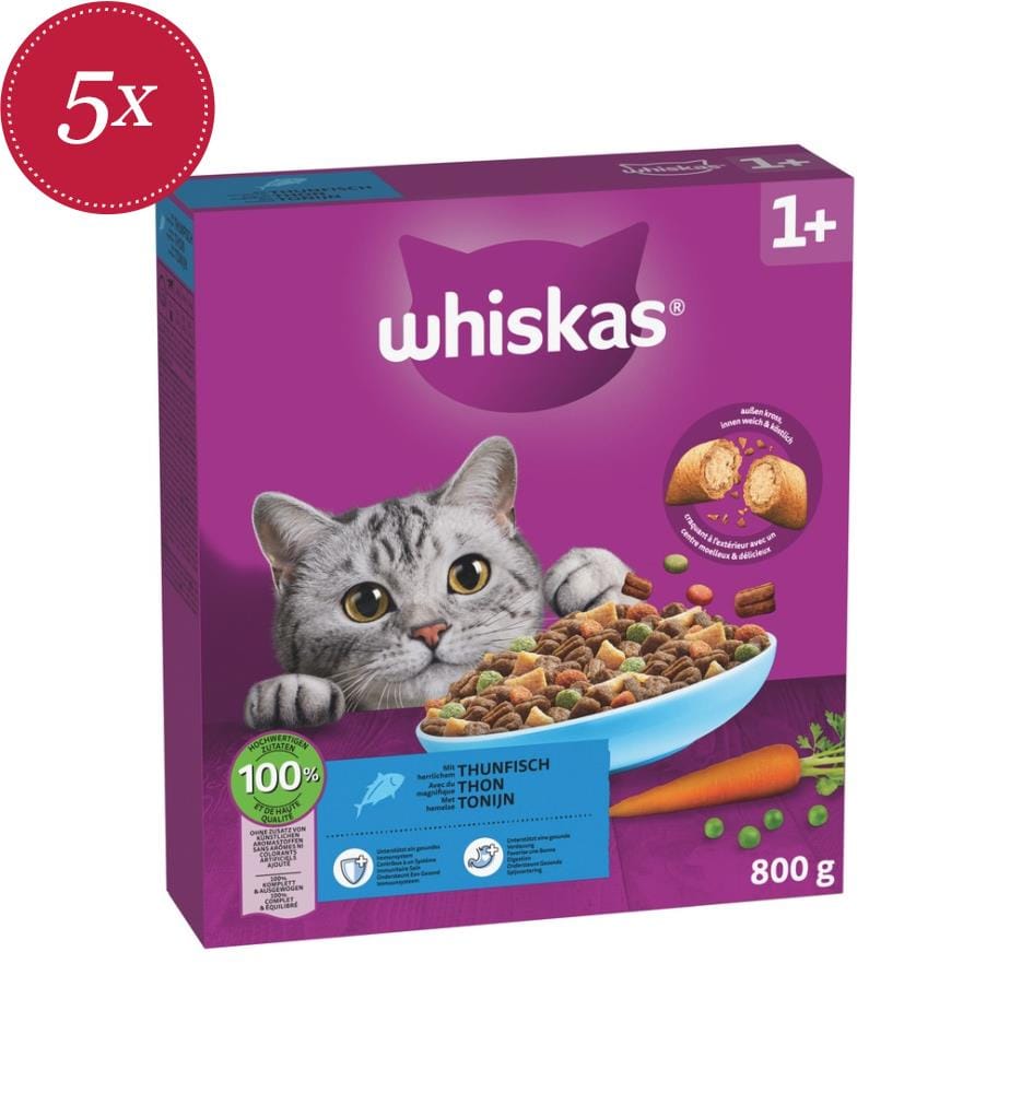 5x 1+ Tuna Dry Food - 800 g