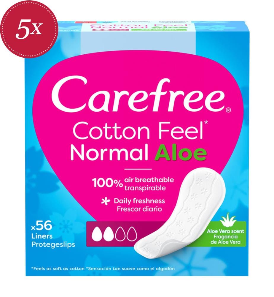 5x Protege Slip Std Cotton Feel Normal Aloe