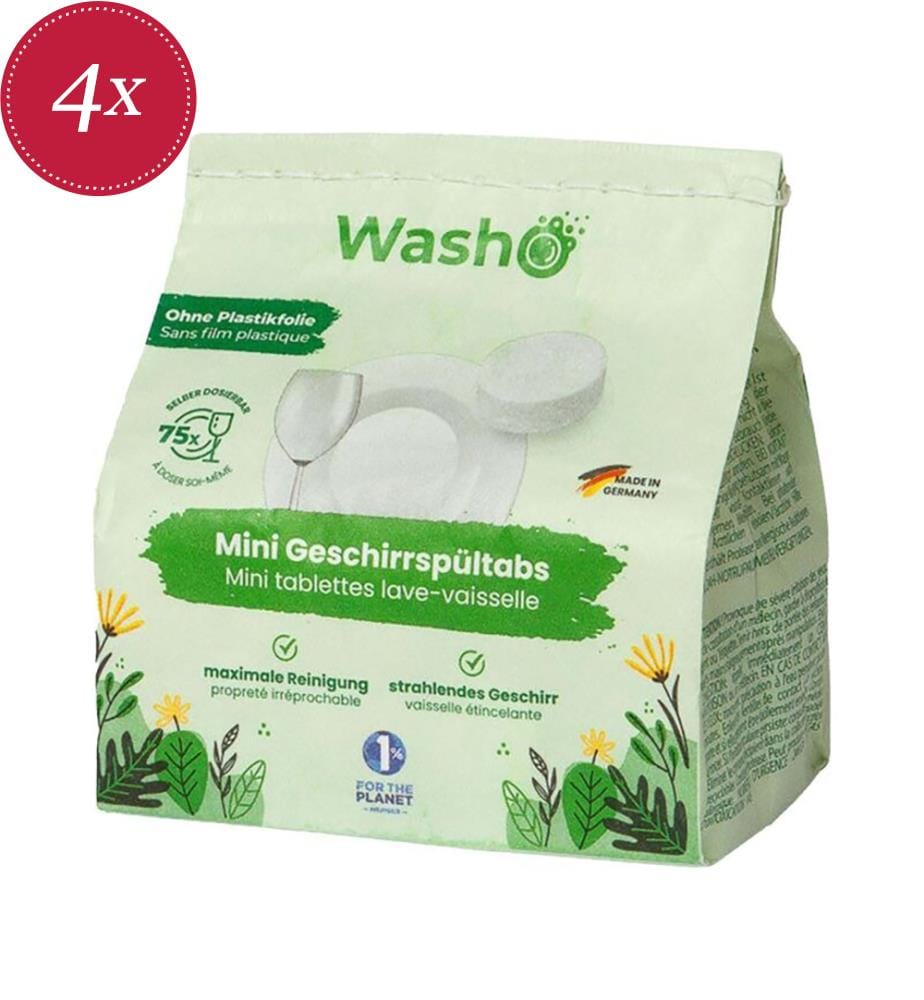 Lot de 4 Pastilles pour lave-vaisselle x75