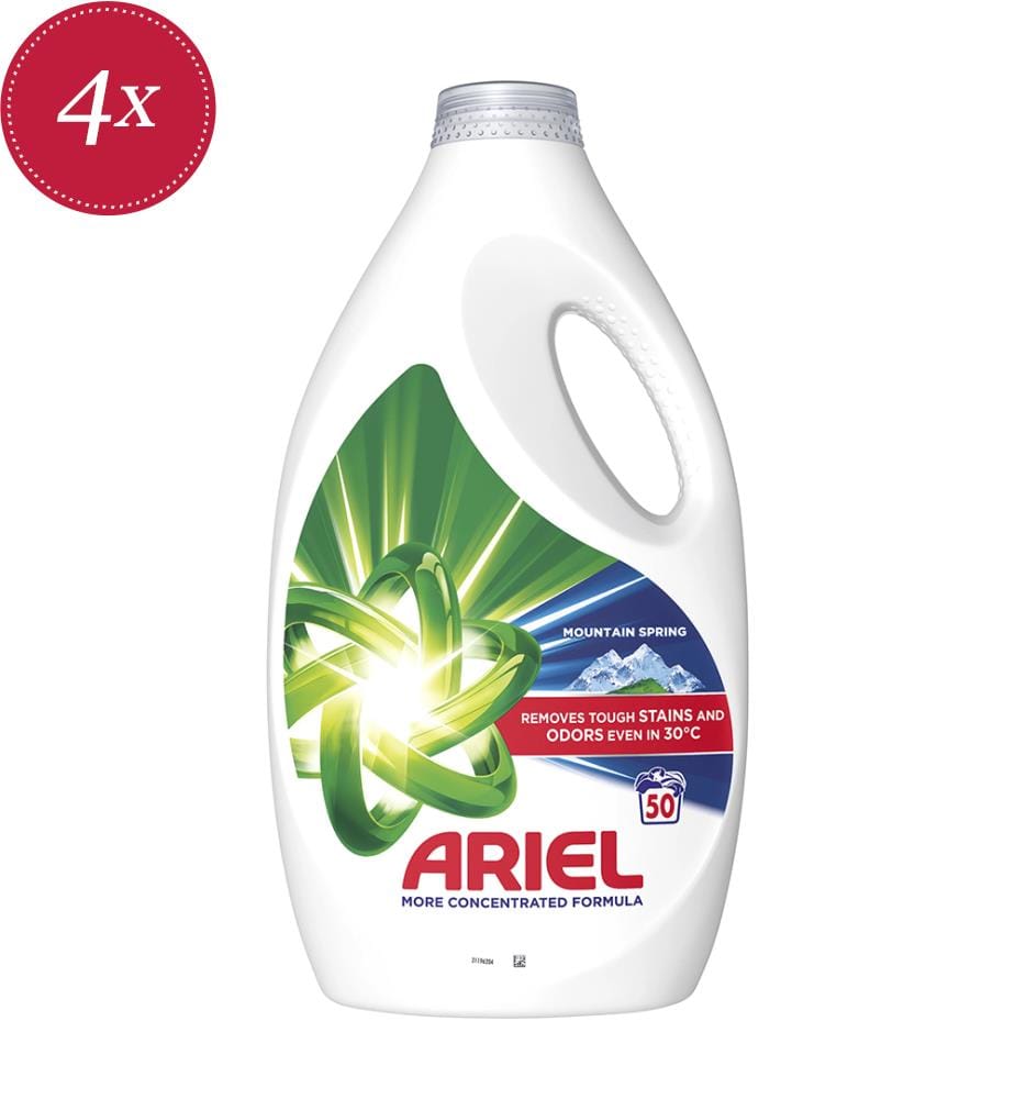 Set of 4 Mountain Spring liquid detergents