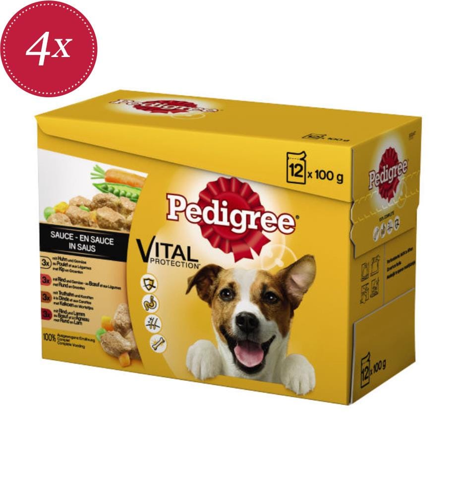 4 x Pedigree Selection in Sosse - 12 x 100 g