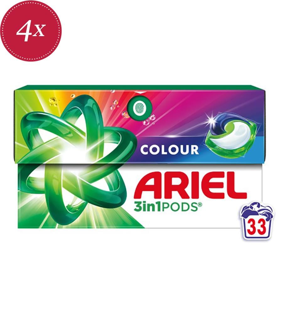 4x Capsules de lessive Couleur - 600,6 g
