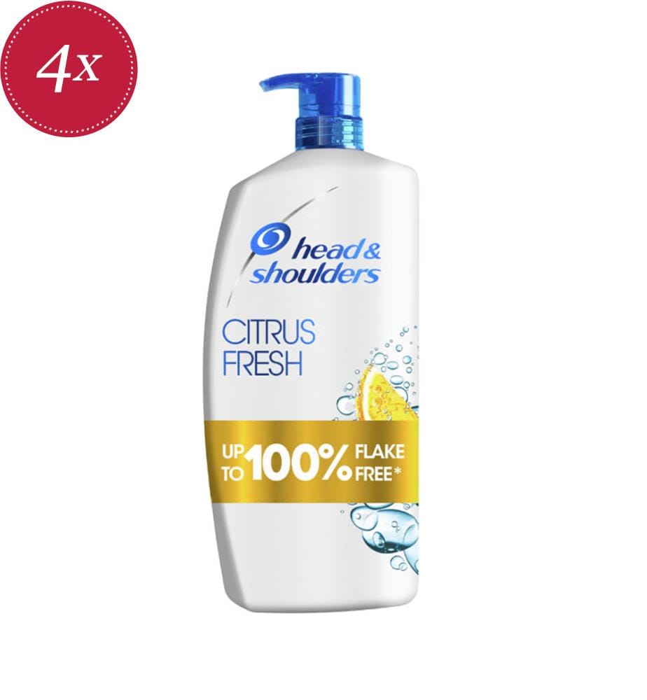 Head & Shoulders Shampoo liquido 1 L con dosatore - Shampoo antiforfora Citrus Fresh","detected_source_language":"FR