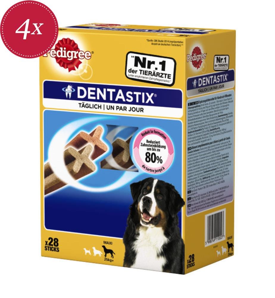 4x Dentastix Large - 28 Stück