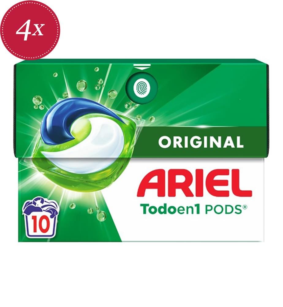 Ariel Lessive Pods Cardboard 190Gm Original 10 Lavages