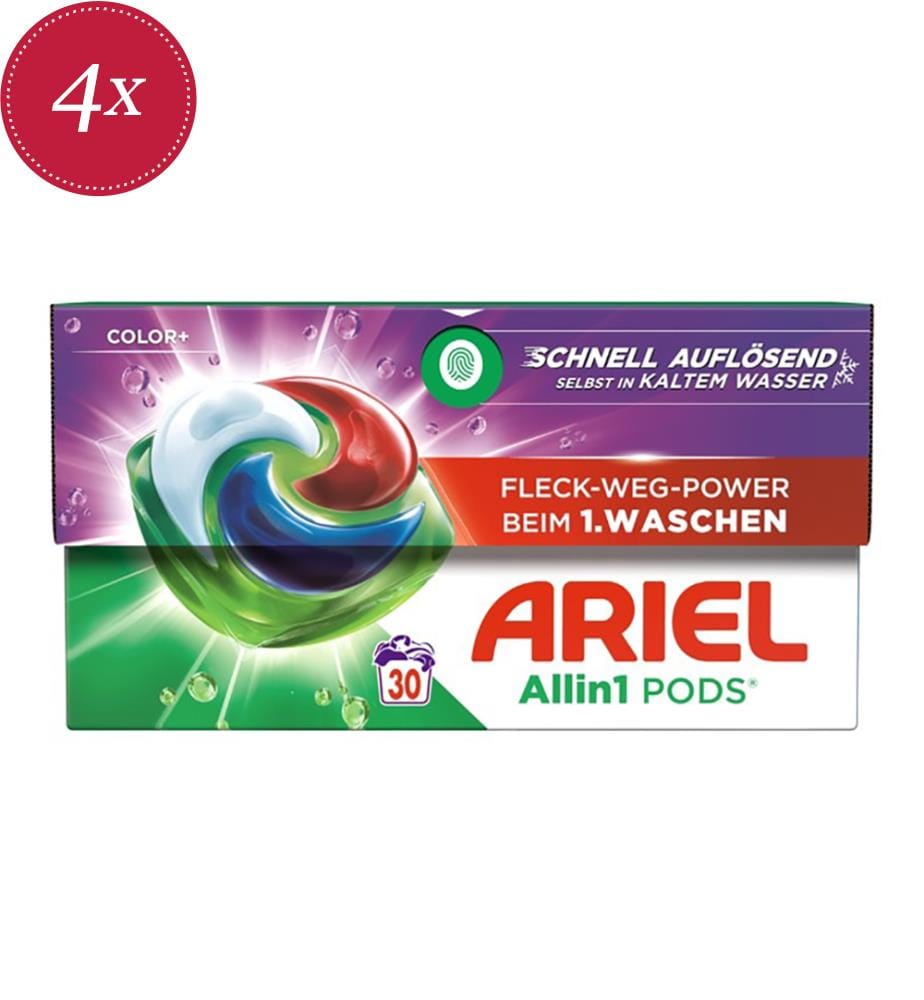 Ariel Capsule per il bucato in cartone 597 g, Color, 30 lavaggi","detected_source_language":"FR