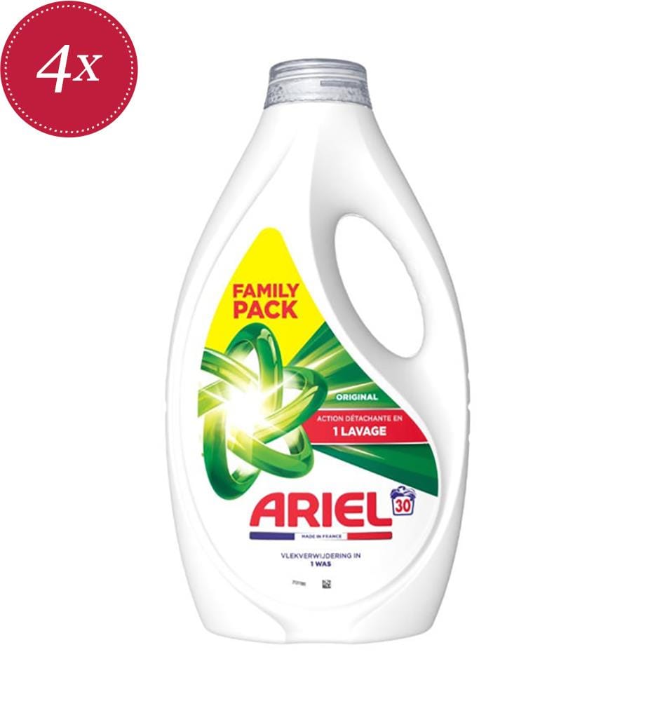 4 x Lessive Liquide Original – 1,35 L (30 Lavages)