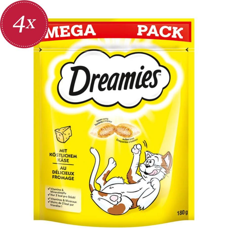 4 Dreamies al formaggio - 180 g