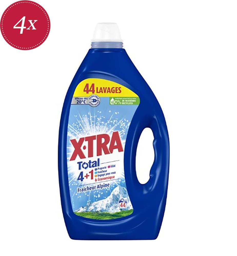 4 x Total 4+1 Alpine Freshness Liquid Detergent – 1.98 L (44 Washes)