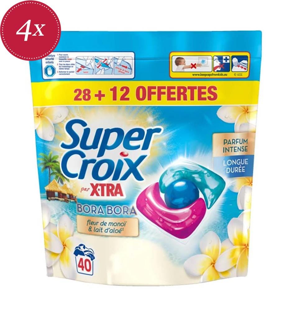 4 capsule di detersivo Trio-Caps Bora Bora – 480 g (40 lavaggi)
