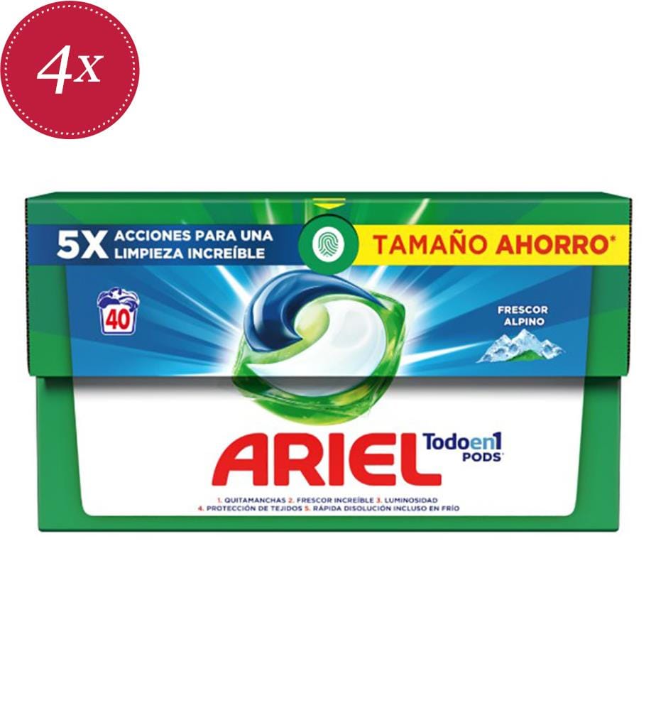 4 capsule di detersivo Frescor Alpino – 812 g (40 lavaggi)