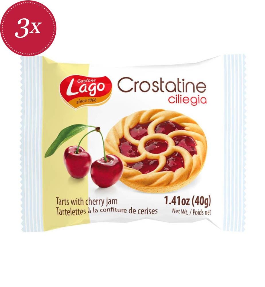 Tartelettes aux cerises 6 x Gastone Lago - 3 x 240 g