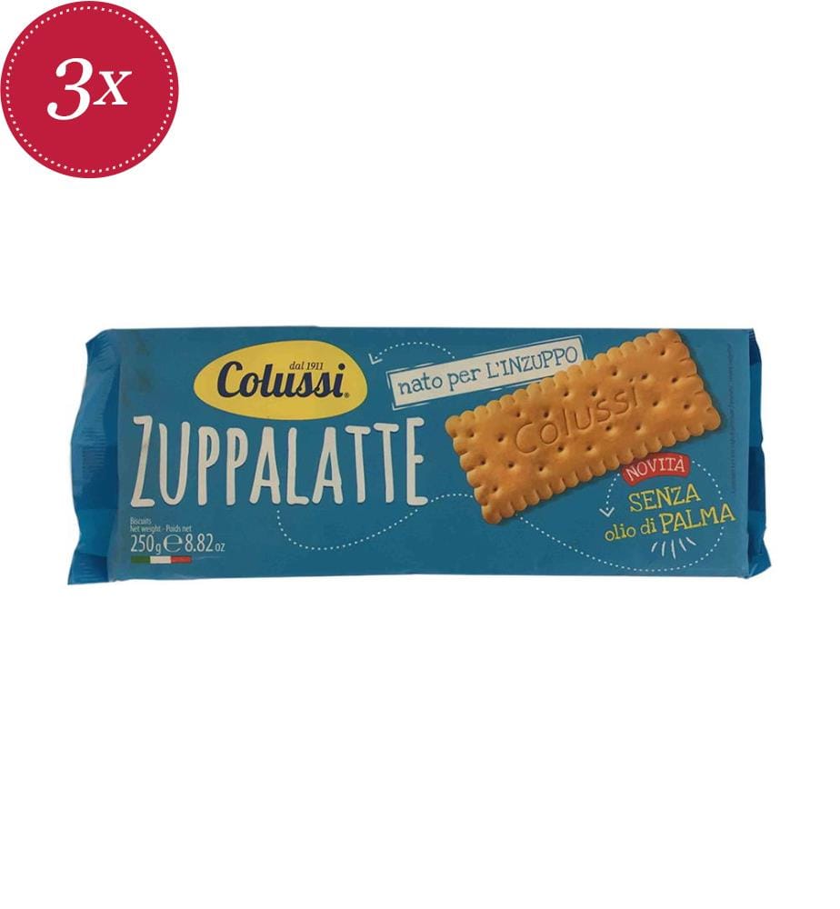 Biscuit Colussi Zuppalatte - 3 x 250 g