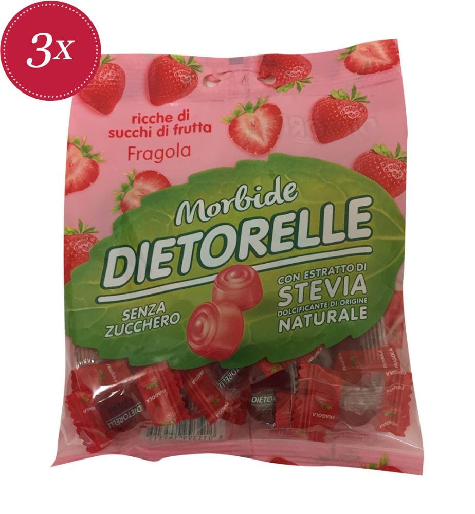 Dietorelle Gommes à la fraise - 3 x 70 g