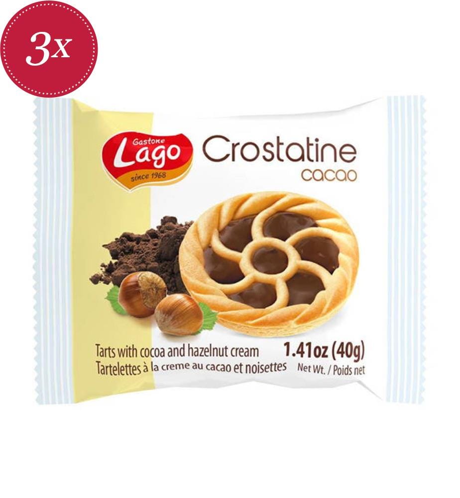 Crostatine Cacao 6 x Gastone Lago - 3 x 240 g