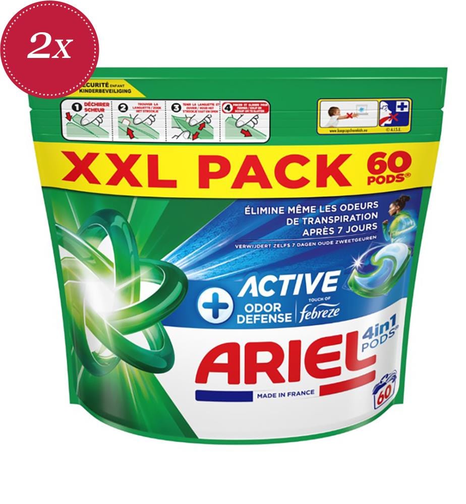 2x Capsules de lessive actives