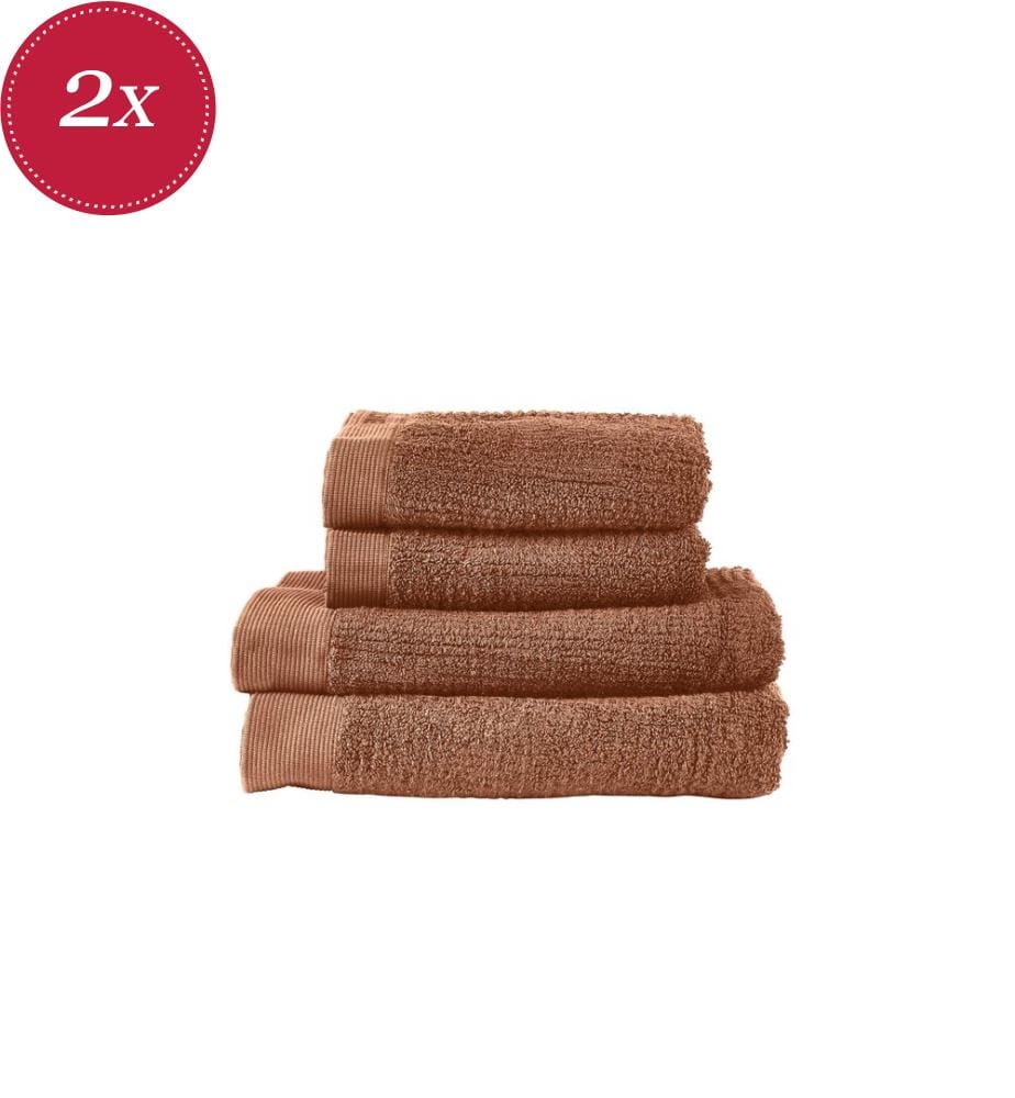Lot de 2 Serviettes de Bain - Terra