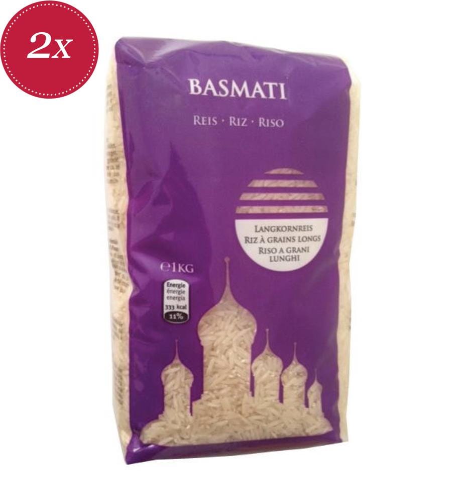 Riso Basmati - 2 x 1 kg