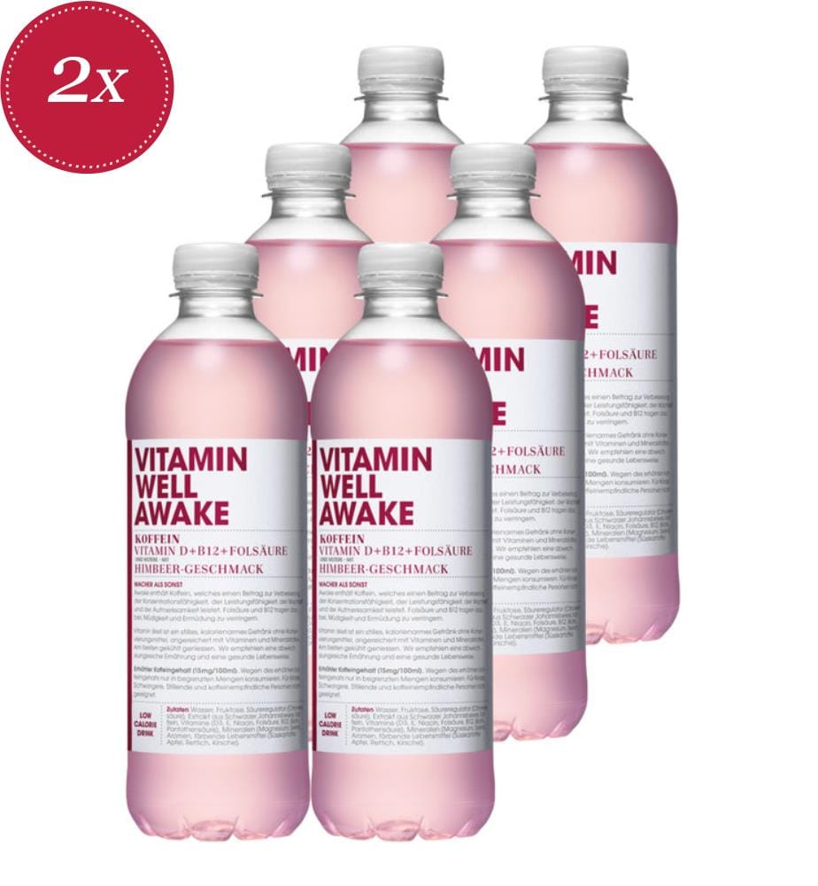 Vitamin Well Awake - 2 x 6 x - 50 cl