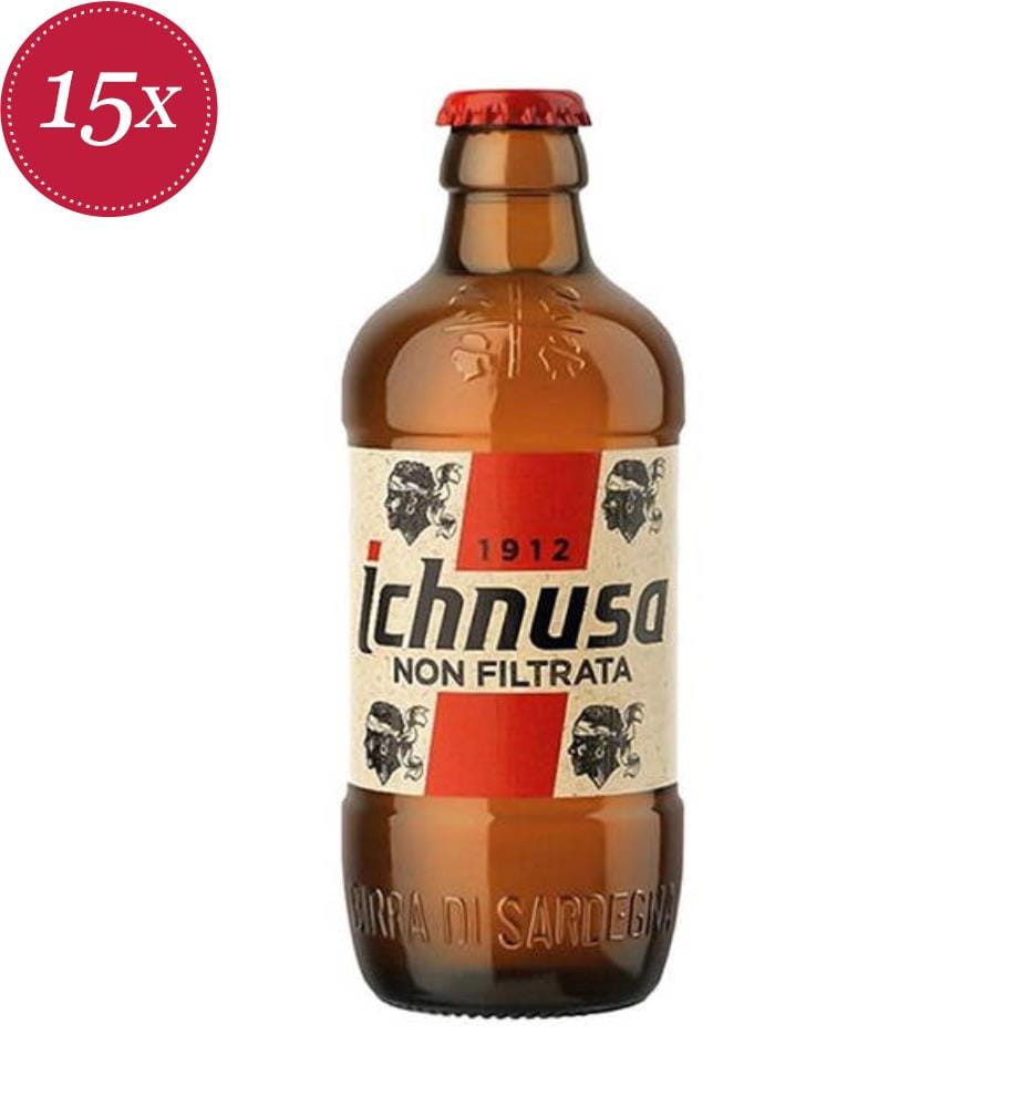 Birra Ichnusa Non Filtrata - 15 x 50 cl