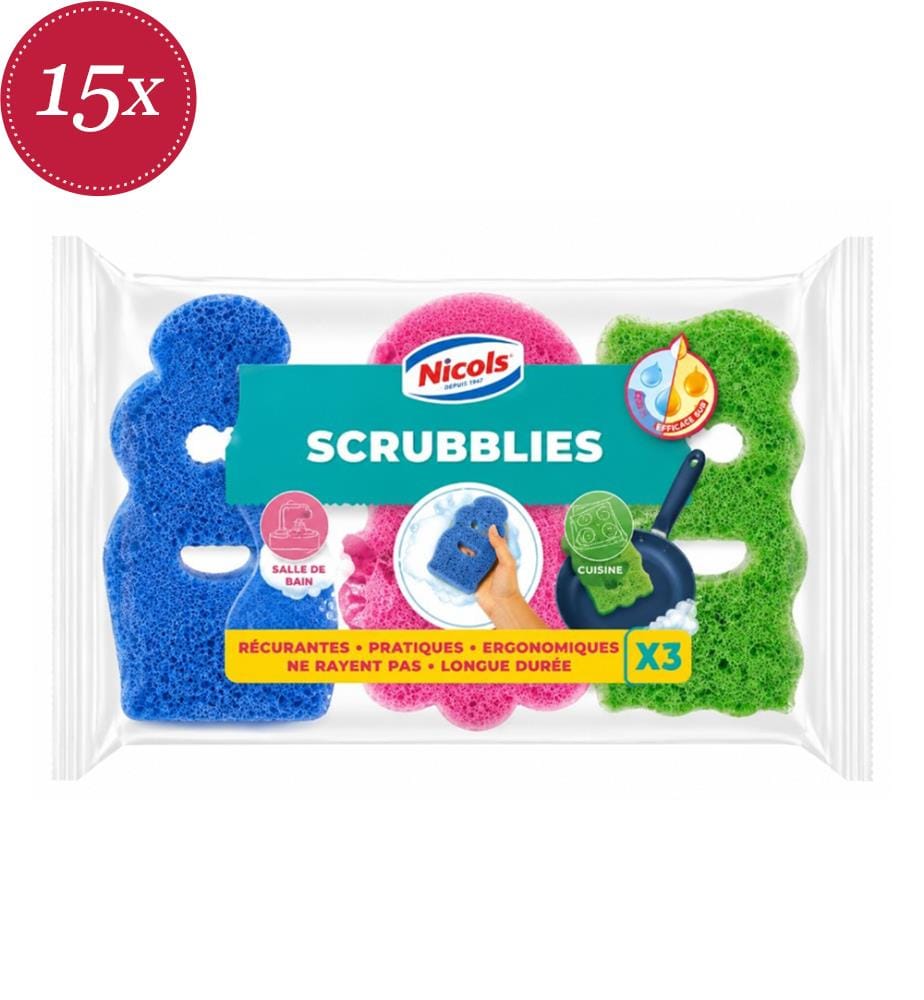 Nicols Badschwamm 3er-Set „Scrubblies“","detected_source_language":"FR