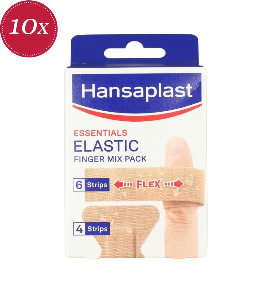 10 Finger Mix-Pack - 6 Streifen + 4 Streifen