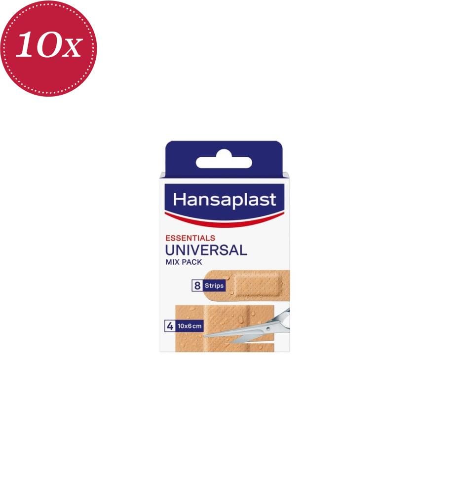 10 Std Universal Mix Pack - 8 Verbände + 4 Streifen
