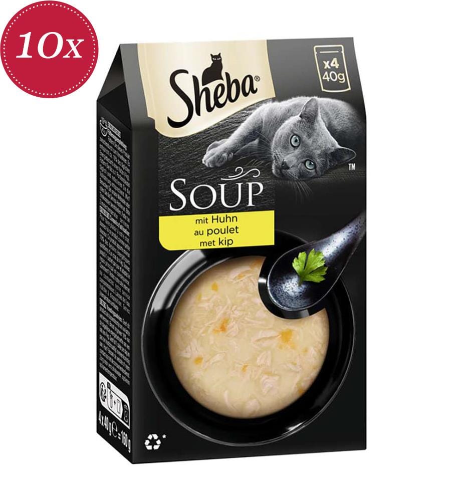 10-pack of chicken soup packets - 4 x 40 g