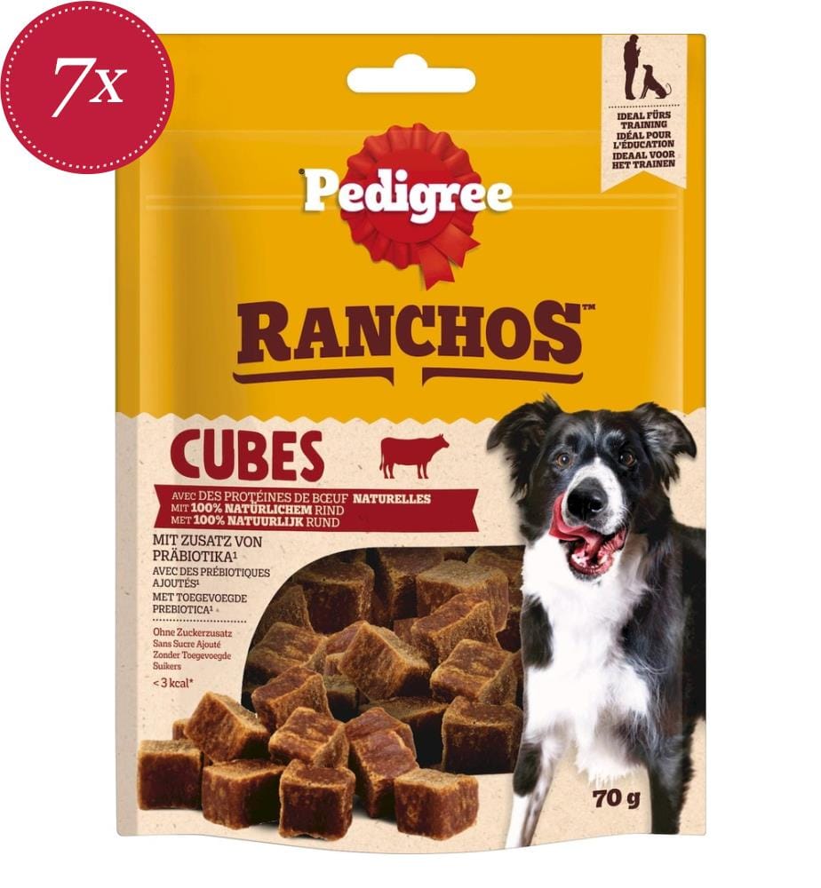 7x Ranchos Cubes Manzo - 70 g