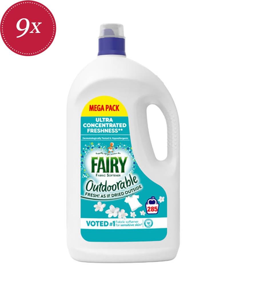 Confezione da 9 ammorbidenti liquidi da 3,99 L Outdoorable Pop