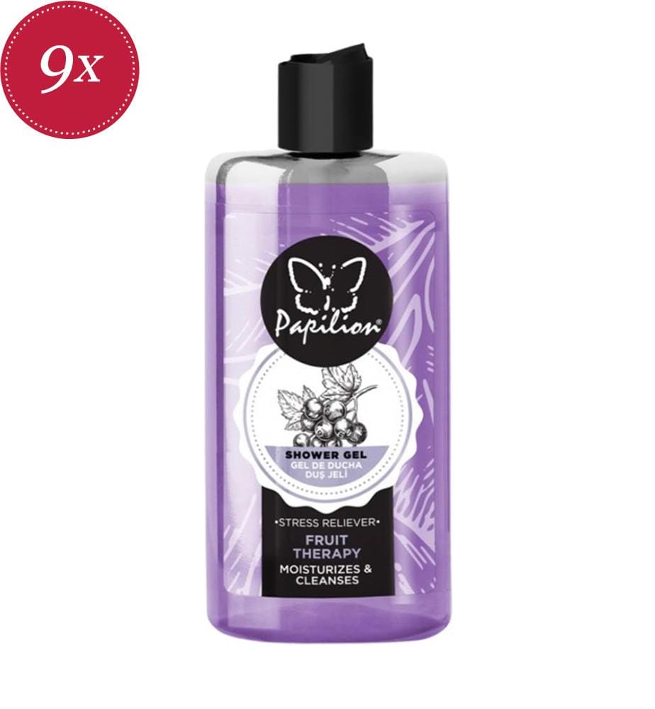 Set di 9 gel doccia Fruit Therapy 400 ml