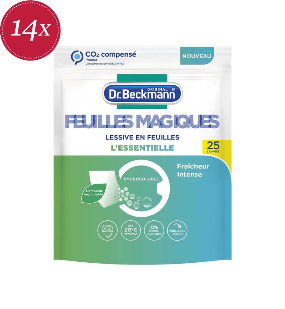 Set of 14 L'Essentielle wash sheets - 25 washes